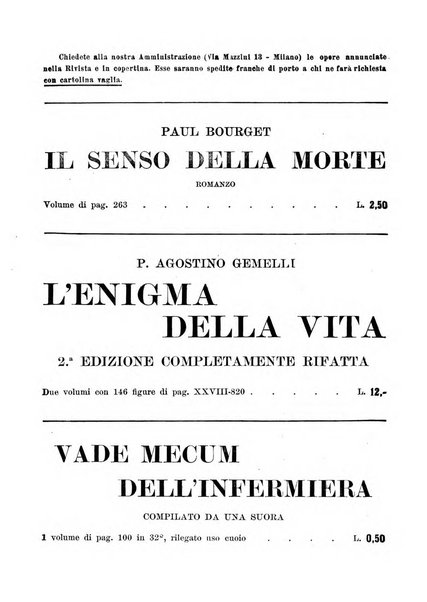 Vita e pensiero rassegna italiana di coltura