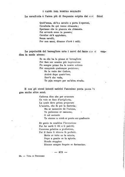 Vita e pensiero rassegna italiana di coltura