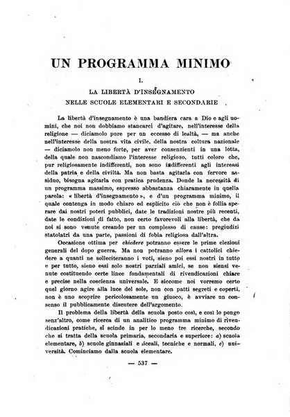 Vita e pensiero rassegna italiana di coltura