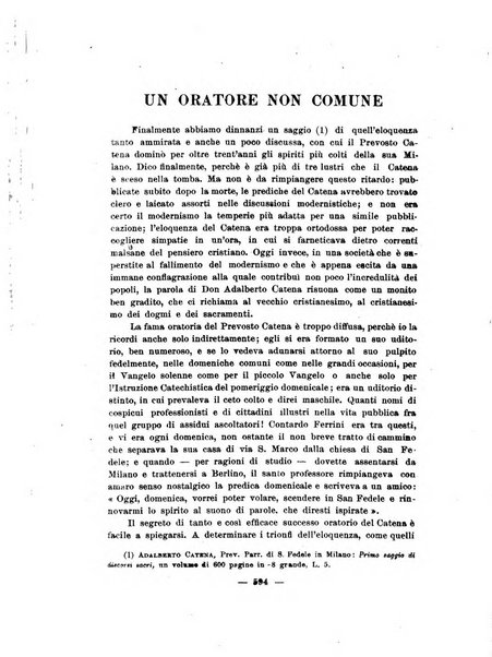 Vita e pensiero rassegna italiana di coltura