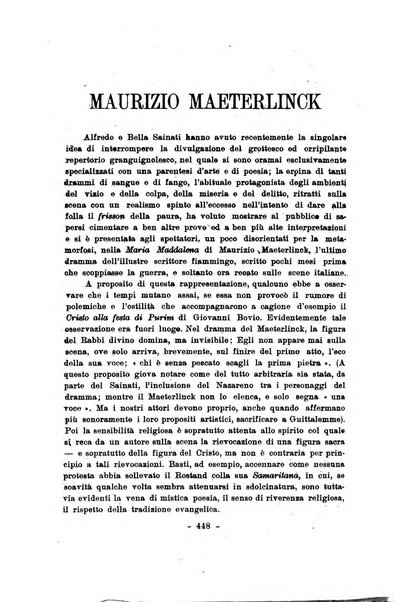 Vita e pensiero rassegna italiana di coltura