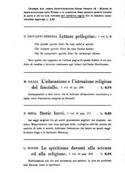 Vita e pensiero rassegna italiana di coltura