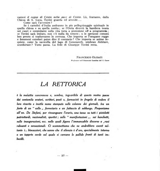 Vita e pensiero rassegna italiana di coltura