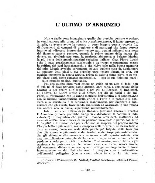 Vita e pensiero rassegna italiana di coltura