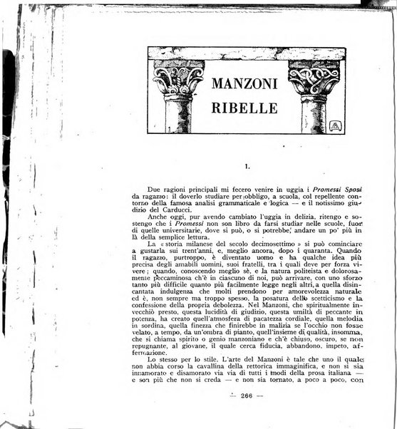 Vita e pensiero rassegna italiana di coltura