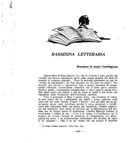 Vita e pensiero rassegna italiana di coltura