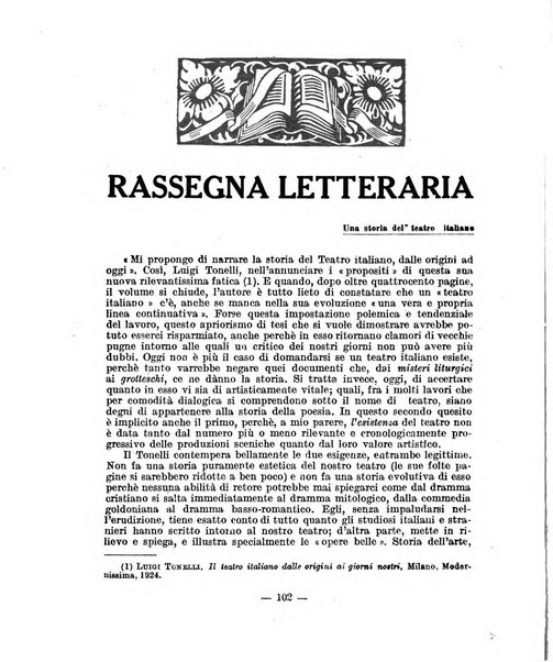 Vita e pensiero rassegna italiana di coltura