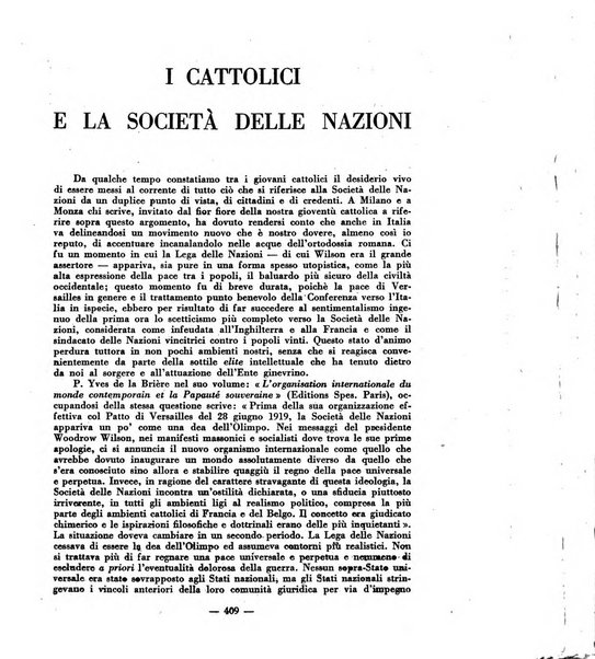 Vita e pensiero rassegna italiana di coltura