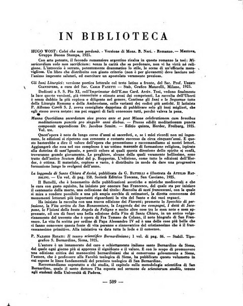 Vita e pensiero rassegna italiana di coltura