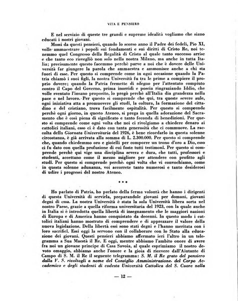 Vita e pensiero rassegna italiana di coltura