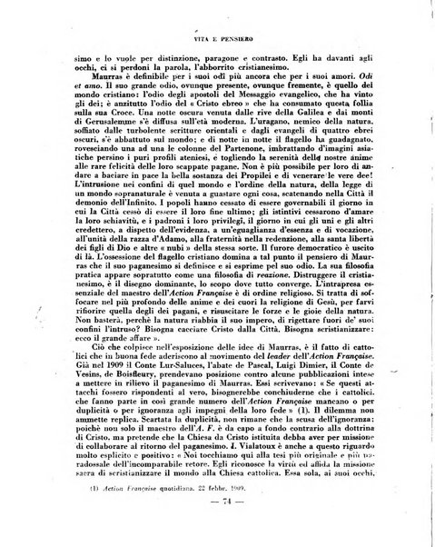 Vita e pensiero rassegna italiana di coltura