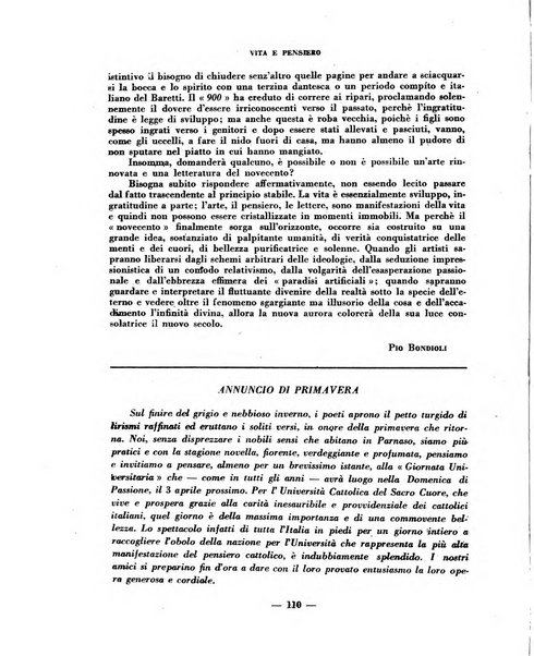 Vita e pensiero rassegna italiana di coltura