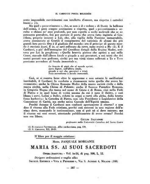 Vita e pensiero rassegna italiana di coltura