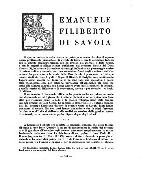 Vita e pensiero rassegna italiana di coltura