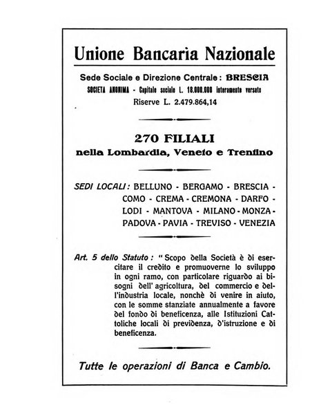 Vita e pensiero rassegna italiana di coltura