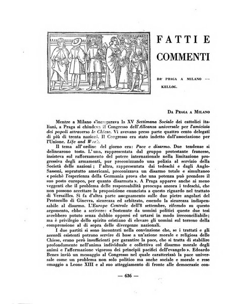 Vita e pensiero rassegna italiana di coltura