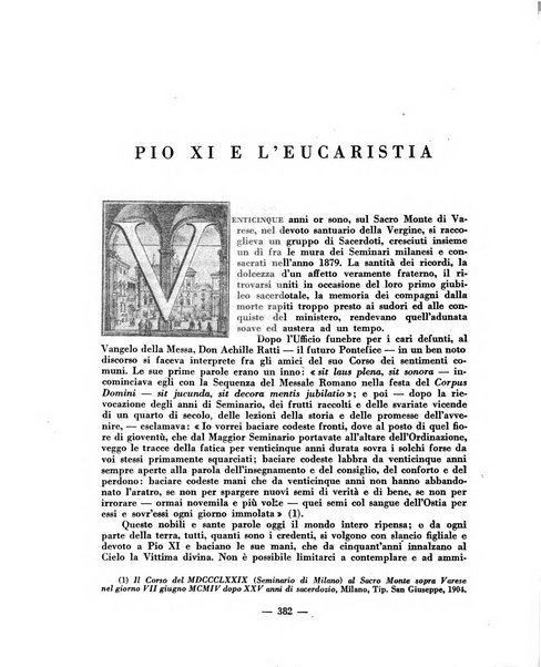 Vita e pensiero rassegna italiana di coltura