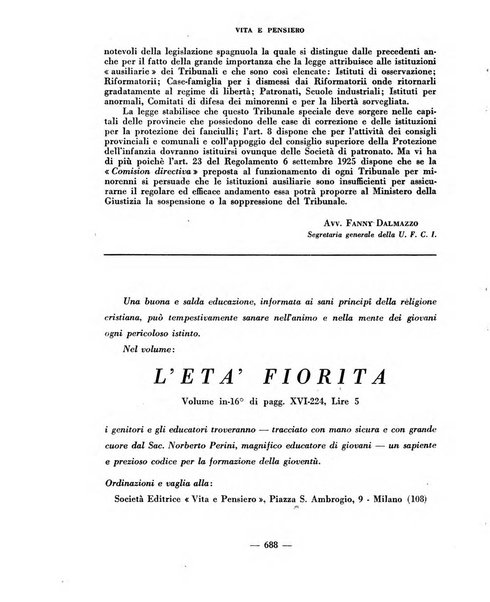 Vita e pensiero rassegna italiana di coltura