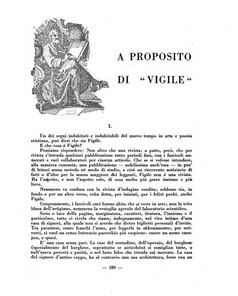 Vita e pensiero rassegna italiana di coltura