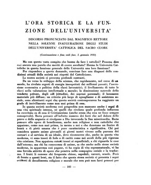 Vita e pensiero rassegna italiana di coltura