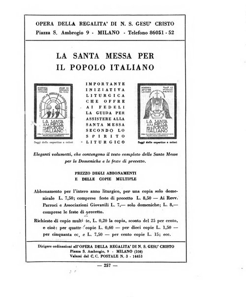 Vita e pensiero rassegna italiana di coltura