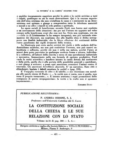 Vita e pensiero rassegna italiana di coltura