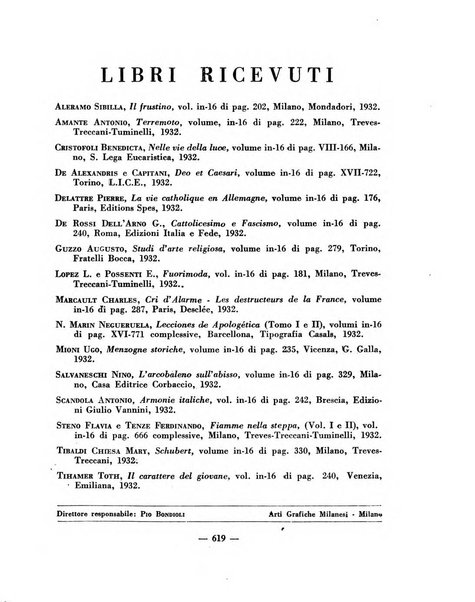 Vita e pensiero rassegna italiana di coltura