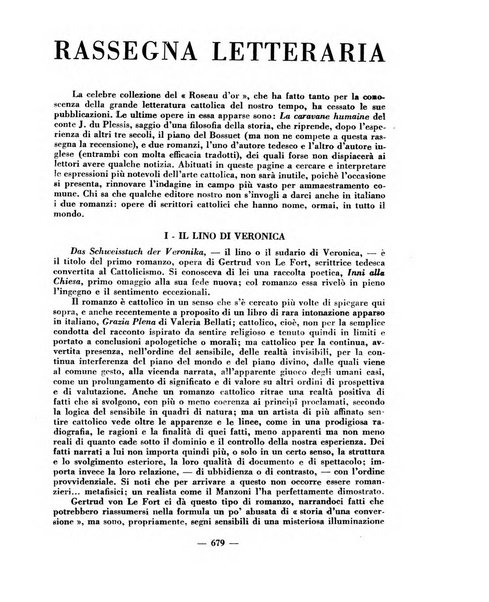 Vita e pensiero rassegna italiana di coltura