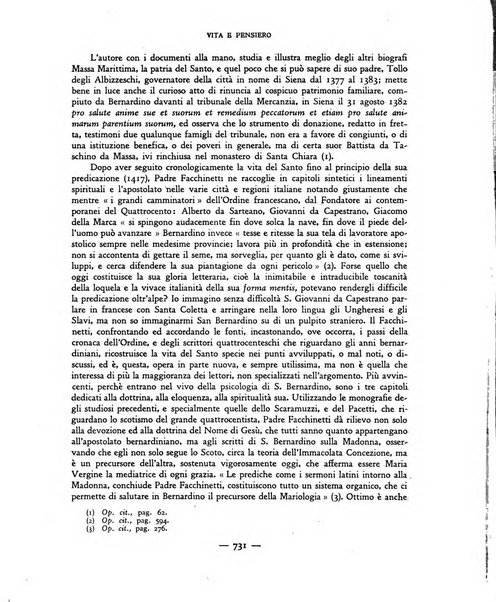 Vita e pensiero rassegna italiana di coltura