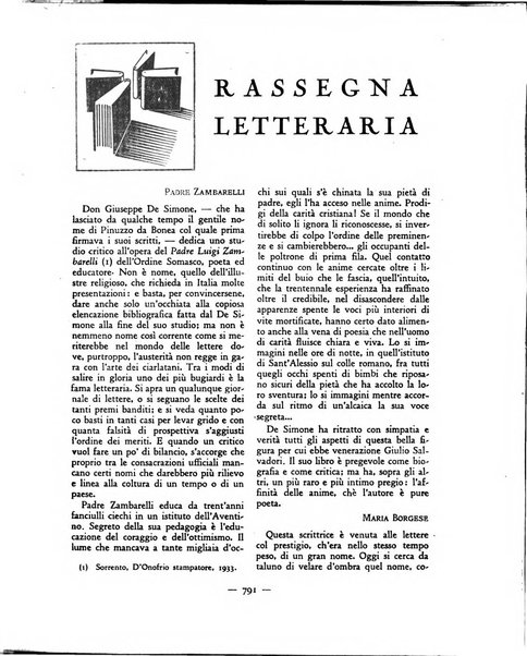 Vita e pensiero rassegna italiana di coltura