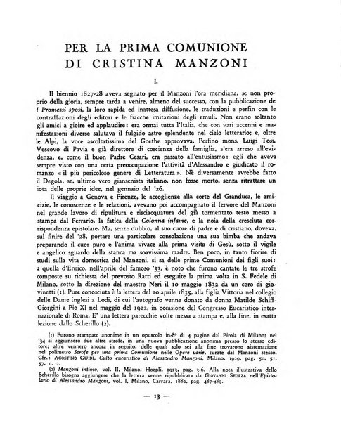 Vita e pensiero rassegna italiana di coltura