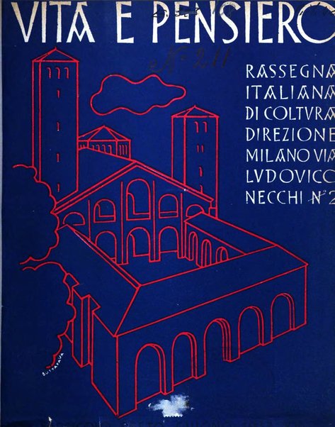 Vita e pensiero rassegna italiana di coltura