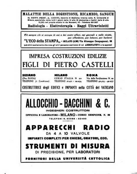 Vita e pensiero rassegna italiana di coltura