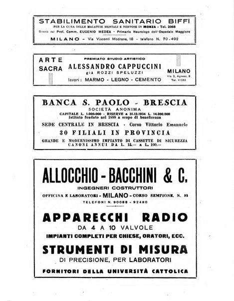 Vita e pensiero rassegna italiana di coltura