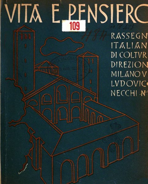 Vita e pensiero rassegna italiana di coltura