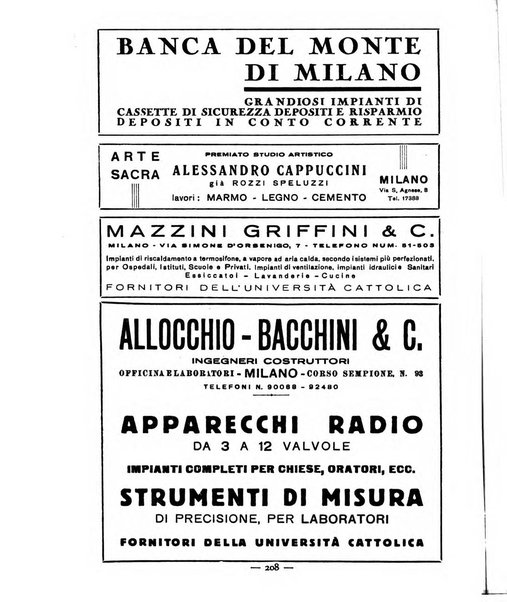 Vita e pensiero rassegna italiana di coltura