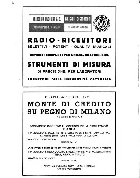 Vita e pensiero rassegna italiana di coltura