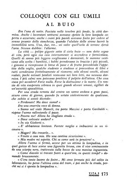 Vita e pensiero rassegna italiana di coltura