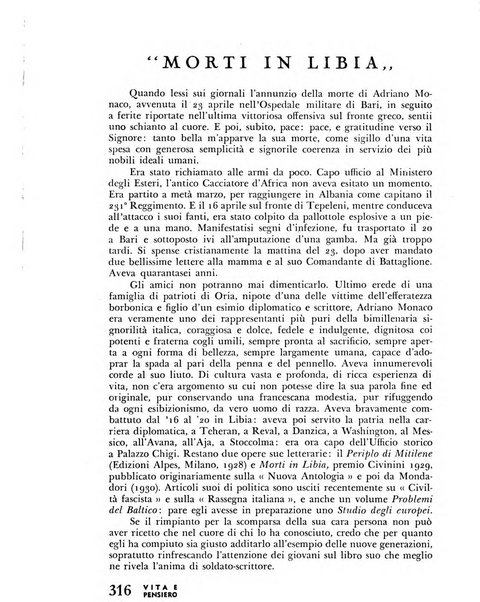 Vita e pensiero rassegna italiana di coltura