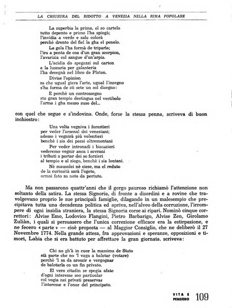 Vita e pensiero rassegna italiana di coltura