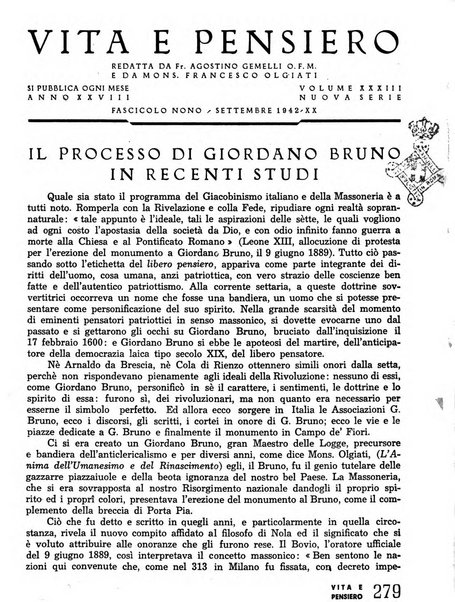 Vita e pensiero rassegna italiana di coltura