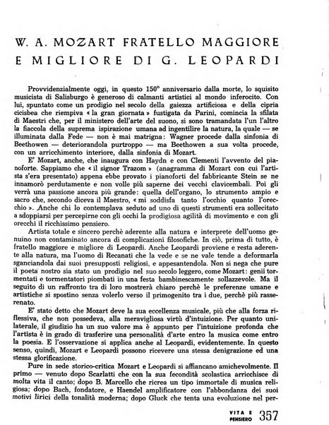 Vita e pensiero rassegna italiana di coltura