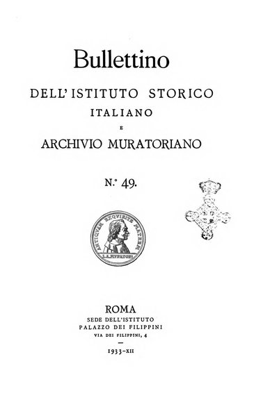 Bullettino dell'Istituto storico italiano e Archivio muratoriano