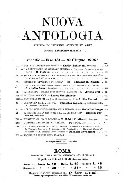 Nuova antologia di lettere, scienze ed arti