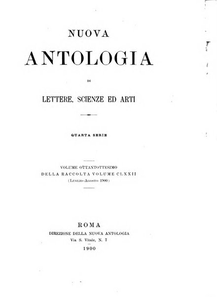 Nuova antologia di lettere, scienze ed arti