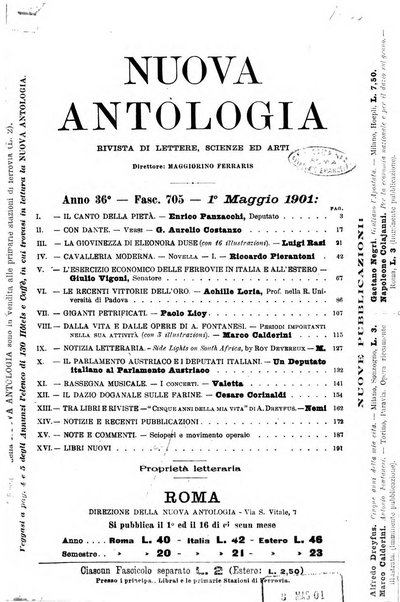 Nuova antologia di lettere, scienze ed arti