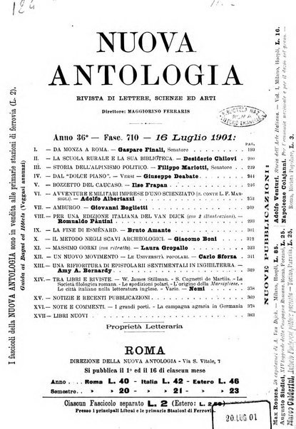 Nuova antologia di lettere, scienze ed arti