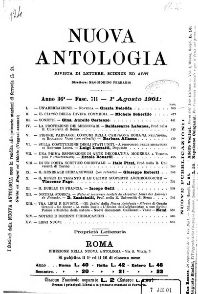 Nuova antologia di lettere, scienze ed arti