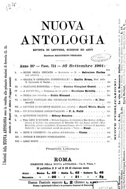 Nuova antologia di lettere, scienze ed arti