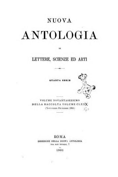 Nuova antologia di lettere, scienze ed arti